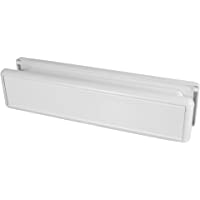 HomesSecure HS2807 - Buzón de UPVC para puerta (30-4 cm)- blanco